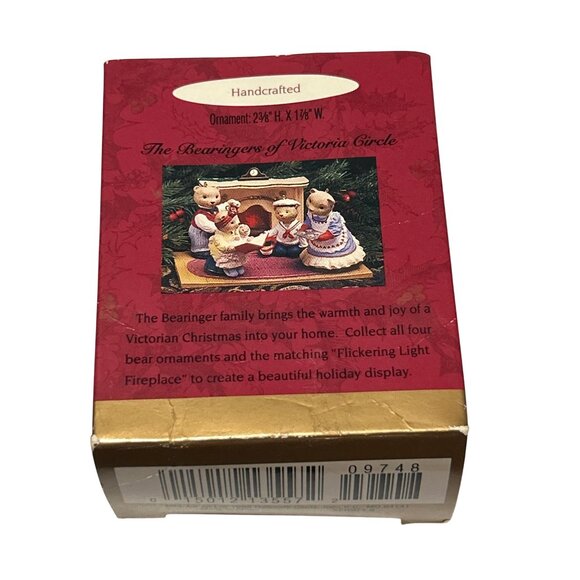 Vtg Hallmark 1993 The Bearingers Collection Ornament Set of 3 (Out Of 4) - Picture 15 of 15